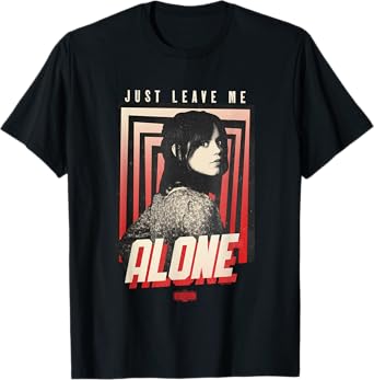 Beetlejuice Beetlejuice Just Leave Me Alone Astrid Faded T-Shirt