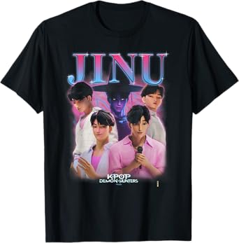 KPop Demon Hunters Jinu Heartthrob Officially Licensed T-Shirt