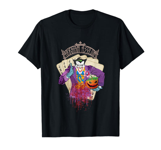 The Joker Halloween Design Arkham Asylum T-Shirt