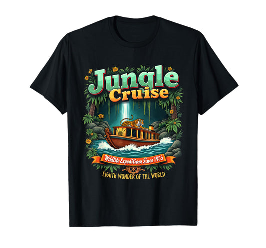 Wildlife Retro VBS 2025 Park Cruise Trip Vintage Jungle T-Shirt