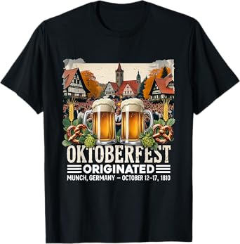 Oktoberfest Munich Germany Beer Festival 1810 Design T-Shirt