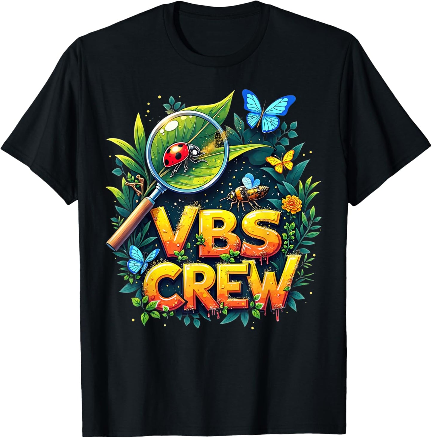 VBS Crew VBS 2025 Magnified Smallest Insects Adventure T-Shirt