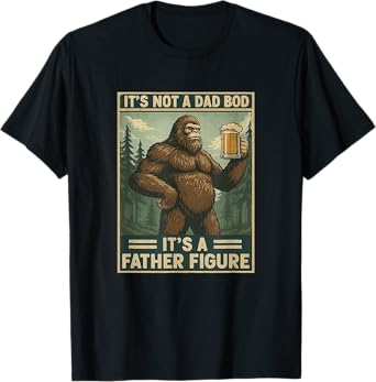 It's Not a Dad Bod It's a Father Figure Shirt Men Distressed T-Shirt