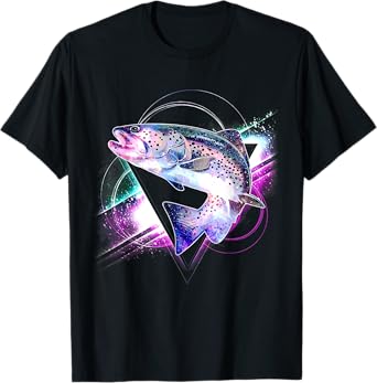 Aesthetic Galaxy Trout T-Shirt