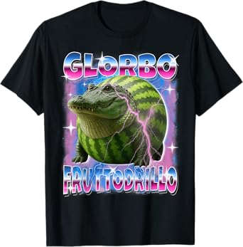 Glorbo-Fruttodrillo Italian-Brainrot AI Generated Kids Men T-Shirt