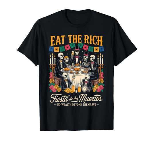 Fiesta de Los Muertos - Day of The Dead - Dia de Los Muertos T-Shirt