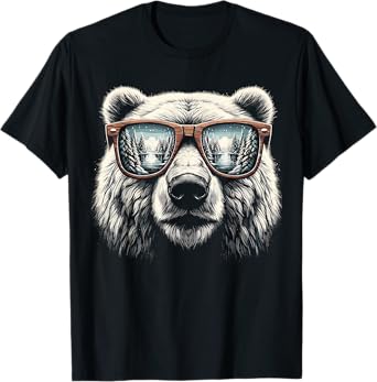 Polar Bear with Sunglasses T-Shirt