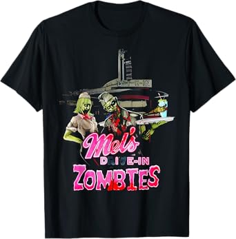 Mel's Die-in Zombies Halloween T-Shirt