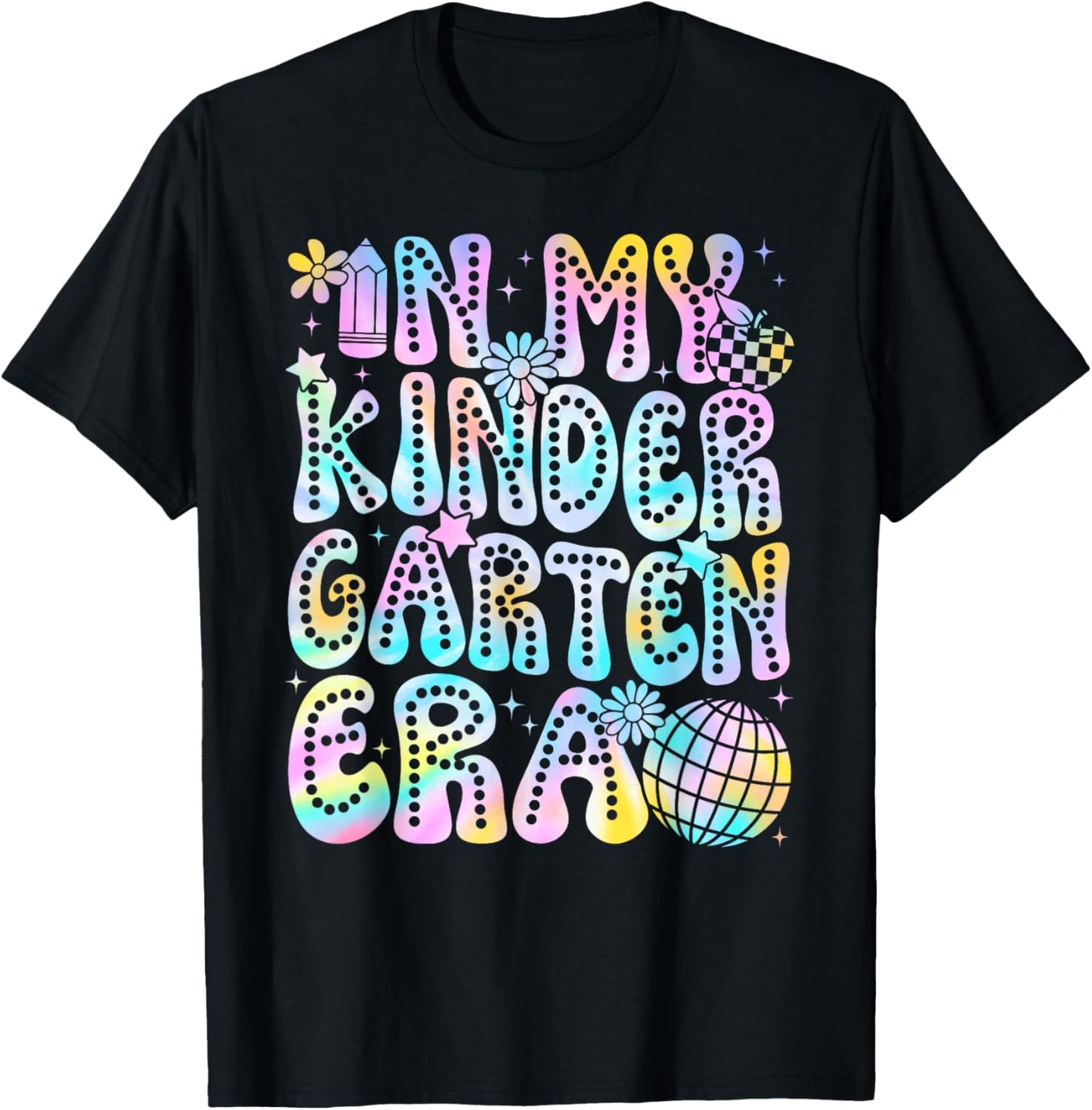 In My Kindergarten Era Teacher Kid Back To School Fun T-shirt by TeeBrew