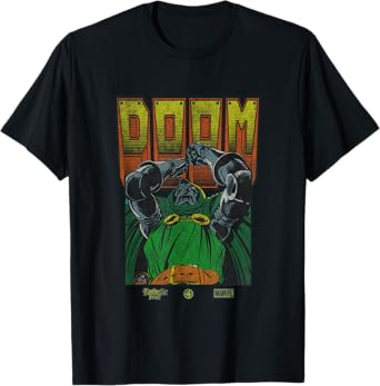Marvel Comics Doctor Doom Retro Villain Strike T-Shirt