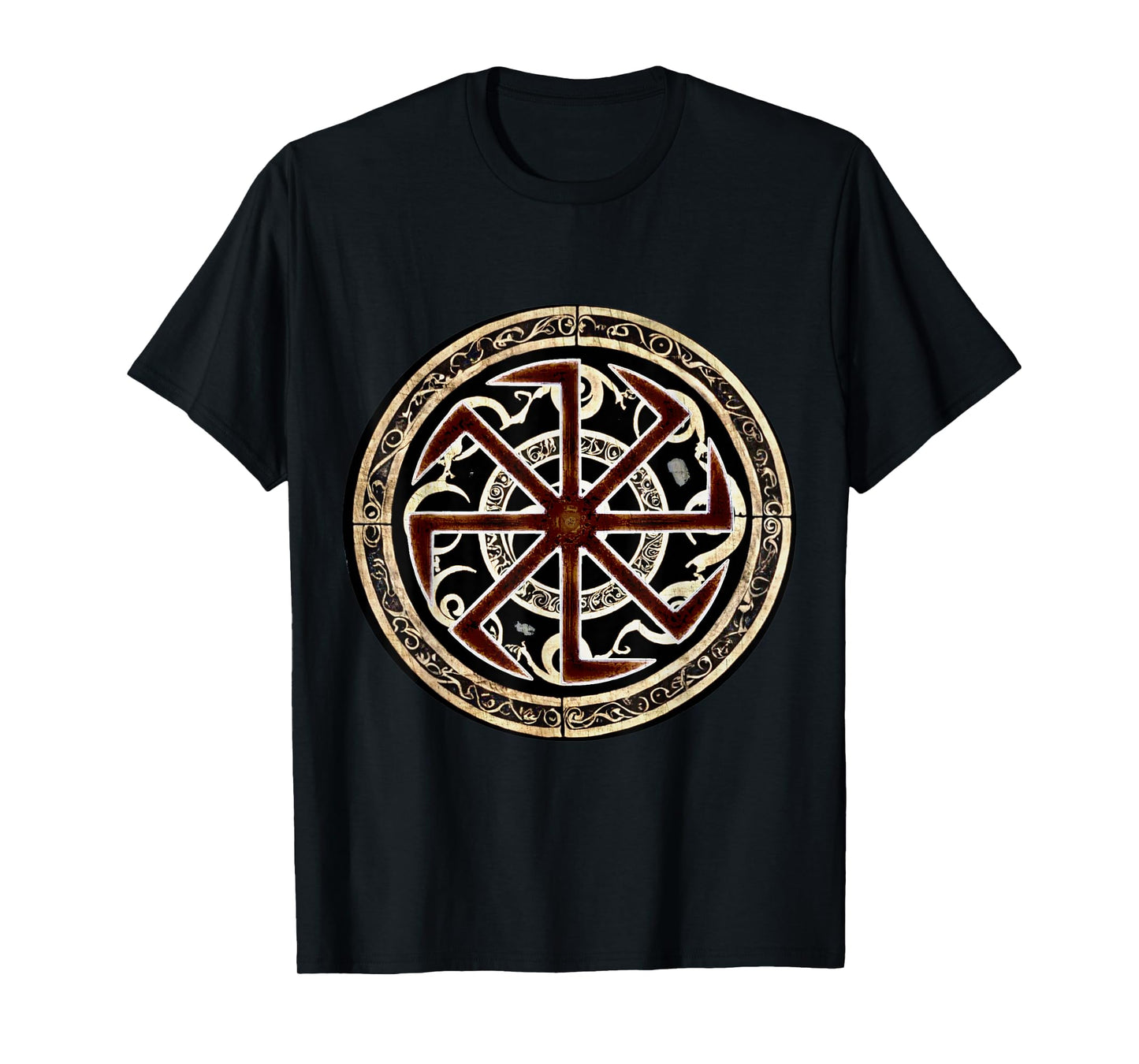Kolovrat Slavic Protective Rune T-Shirt