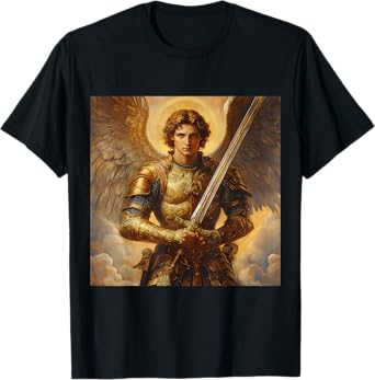 St Michael Archangel Warrior Angel Spirituality T-Shirt