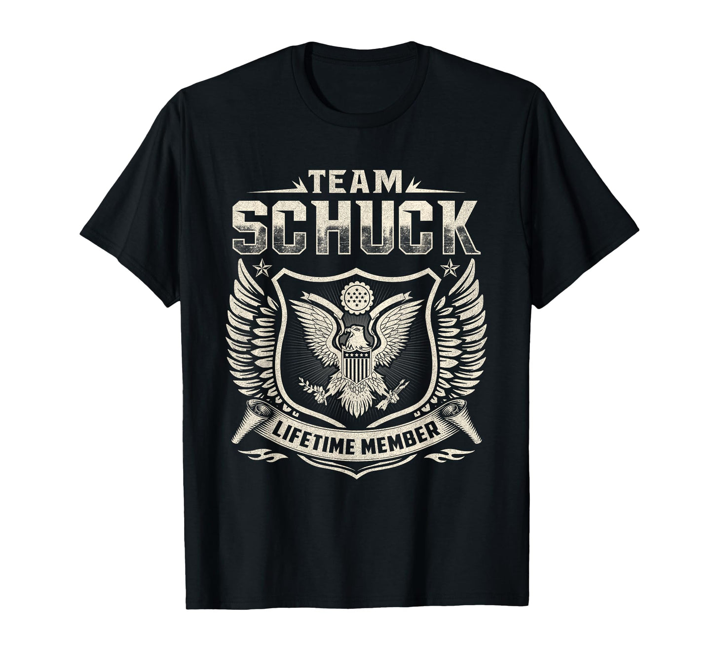 Schuck Family Name Shirt Team Schuck Lifetime Member T-Shirt