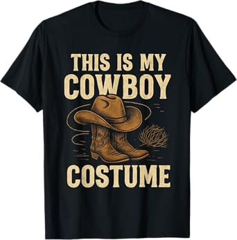 Cowboy Costume Country Western Costume Men Women T-Shirt