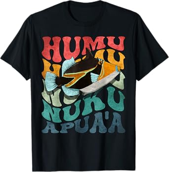 Humuhumunukunukuapua'a Hawaiian Reef Triggerfish Hawaii T-Shirt