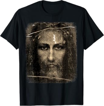 Shroud Of Turin Jesus Holy face vintage T-Shirt