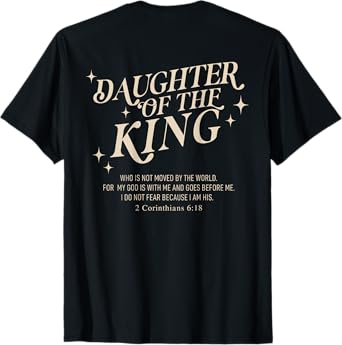 Vintage I'm The Daughter Of King Christian T-Shirt