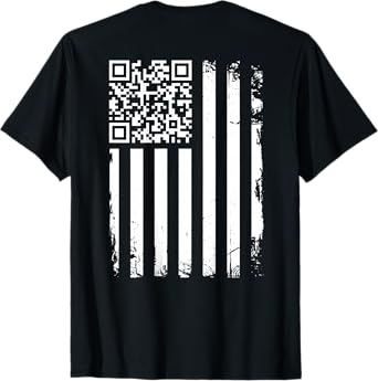 (BACK) Funny QR Don't Be A Little Btch Code Saying Quote T-Shirt