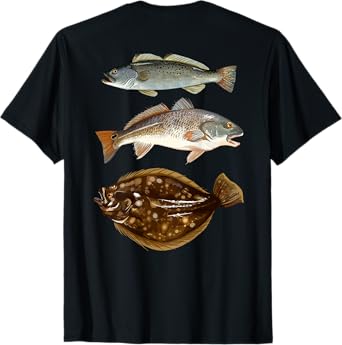 Texas Slam | Florida Slam | Carolina Slam Fishing T-Shirt