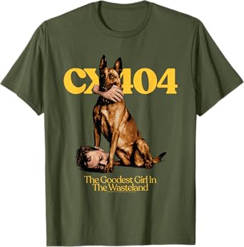 Fallout CX404 Goodest Girl in the Wasteland Dog TV Show T-Shirt