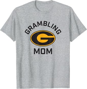Grambling State University GSU Tigers Arched Mom T-Shirt