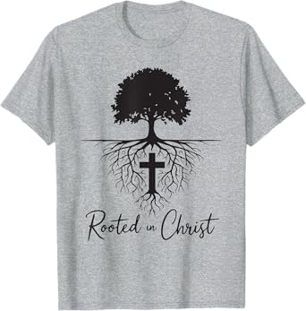 Rooted in Christ Christian Kids Mens God Son Brother Toddler T-Shirt